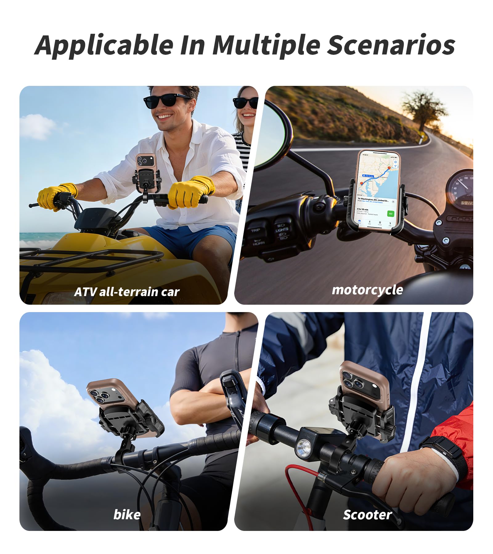 kewig lifestyle motorcycle ride shot showcasing secure navigation