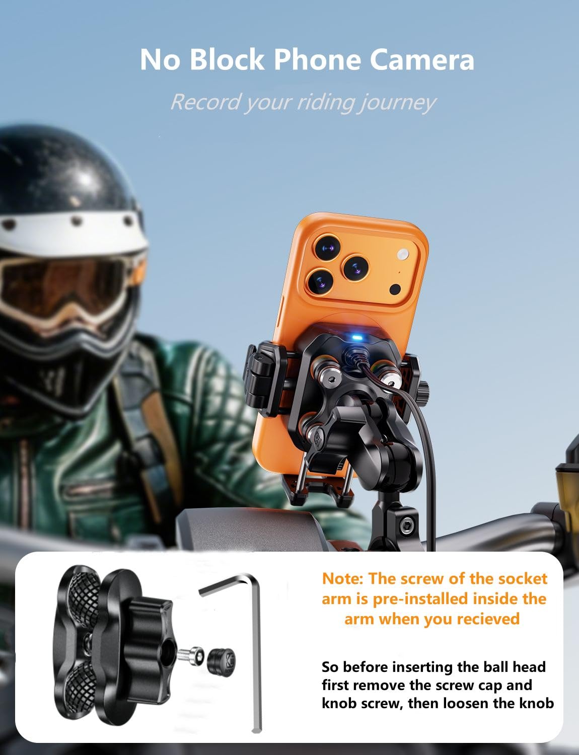 Kewig rotation angle showcase enabling portrait and landscape navigation