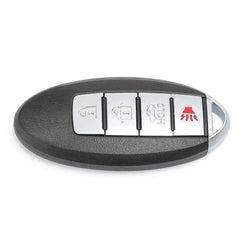 Keyecu close-up of 4-button layout showing clear icons for easy daily operation