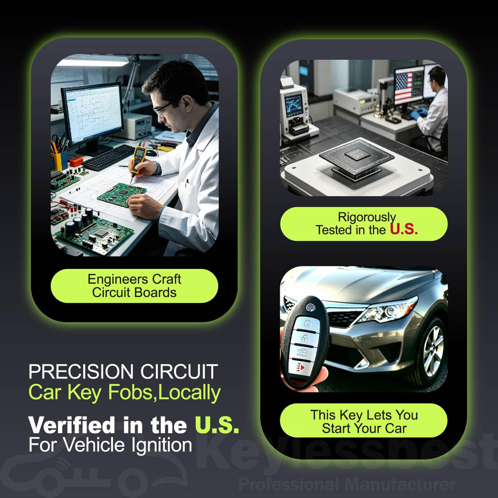 Keylessbest packaged new with instruction card highlighting ready-for-programming benefit