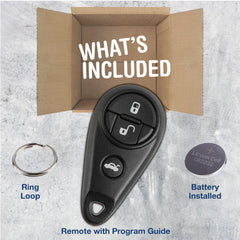 KeylessOption buttons detail highlighting tactile 3-button design for reliable use