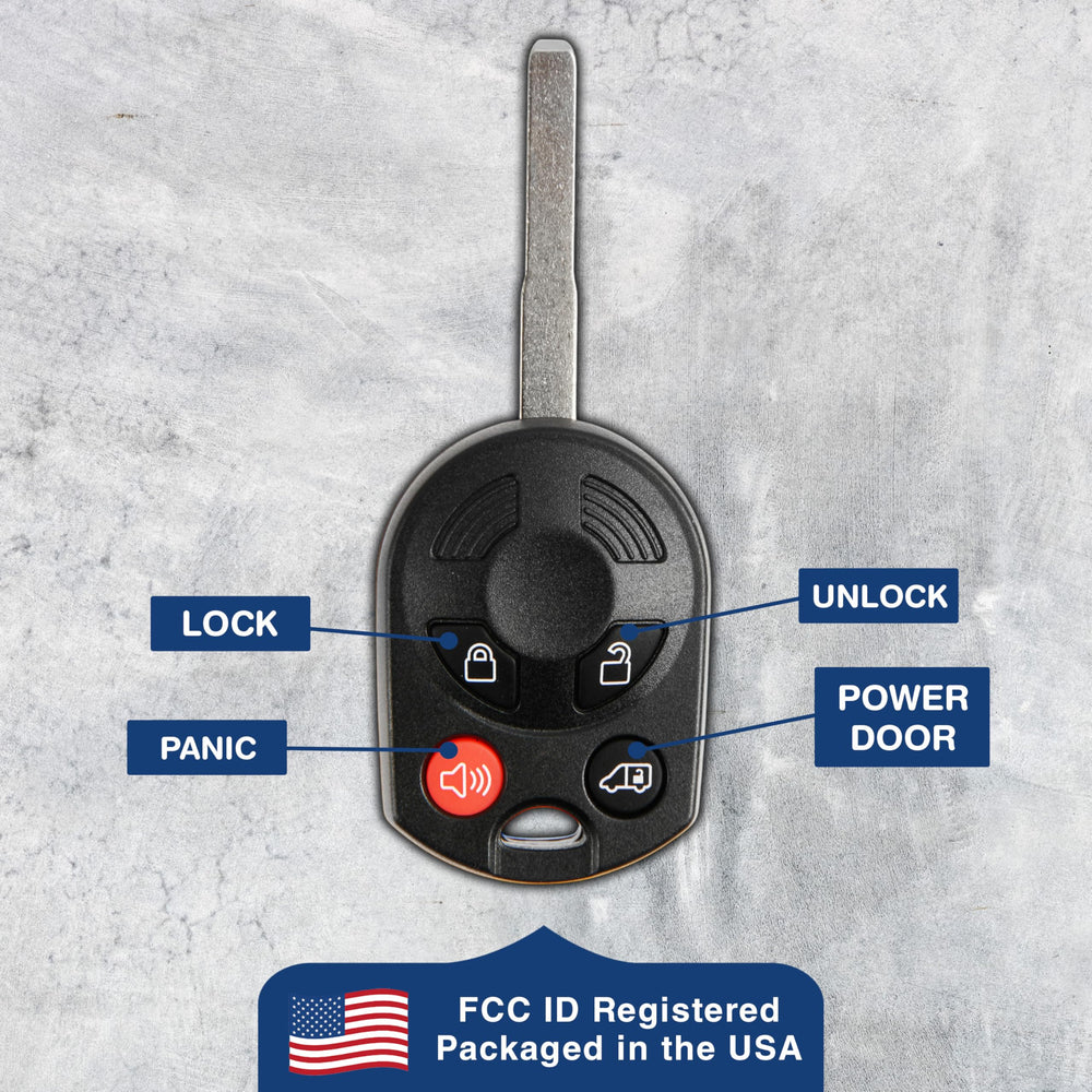 KeylessOption label detail with OUCD6000022 marking for precise compatibility