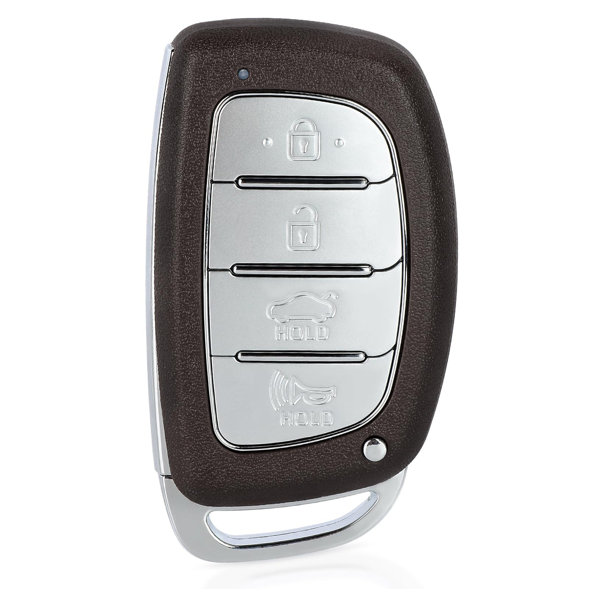 Keymall front view key fob showing four buttons and clean finish, confirms correct fit