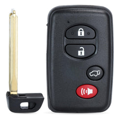 Keymall front view of Highlander 4-button remote showing clear button layout and convenience