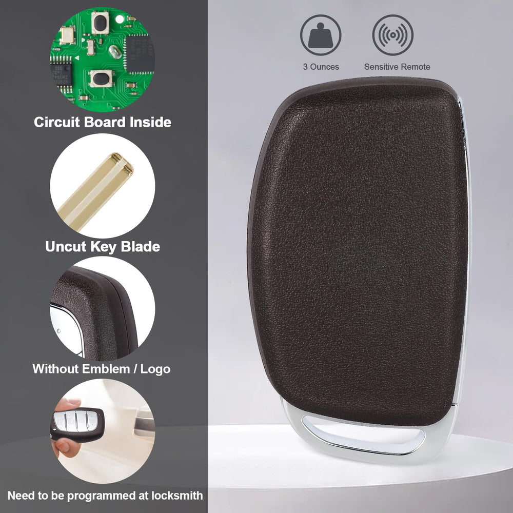 Keymall fob next to a credit card for scale, shows compact size for pocket convenience
