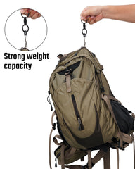 KeyUnity KA45 two titanium key rings displayed for separate key groups and easy organization