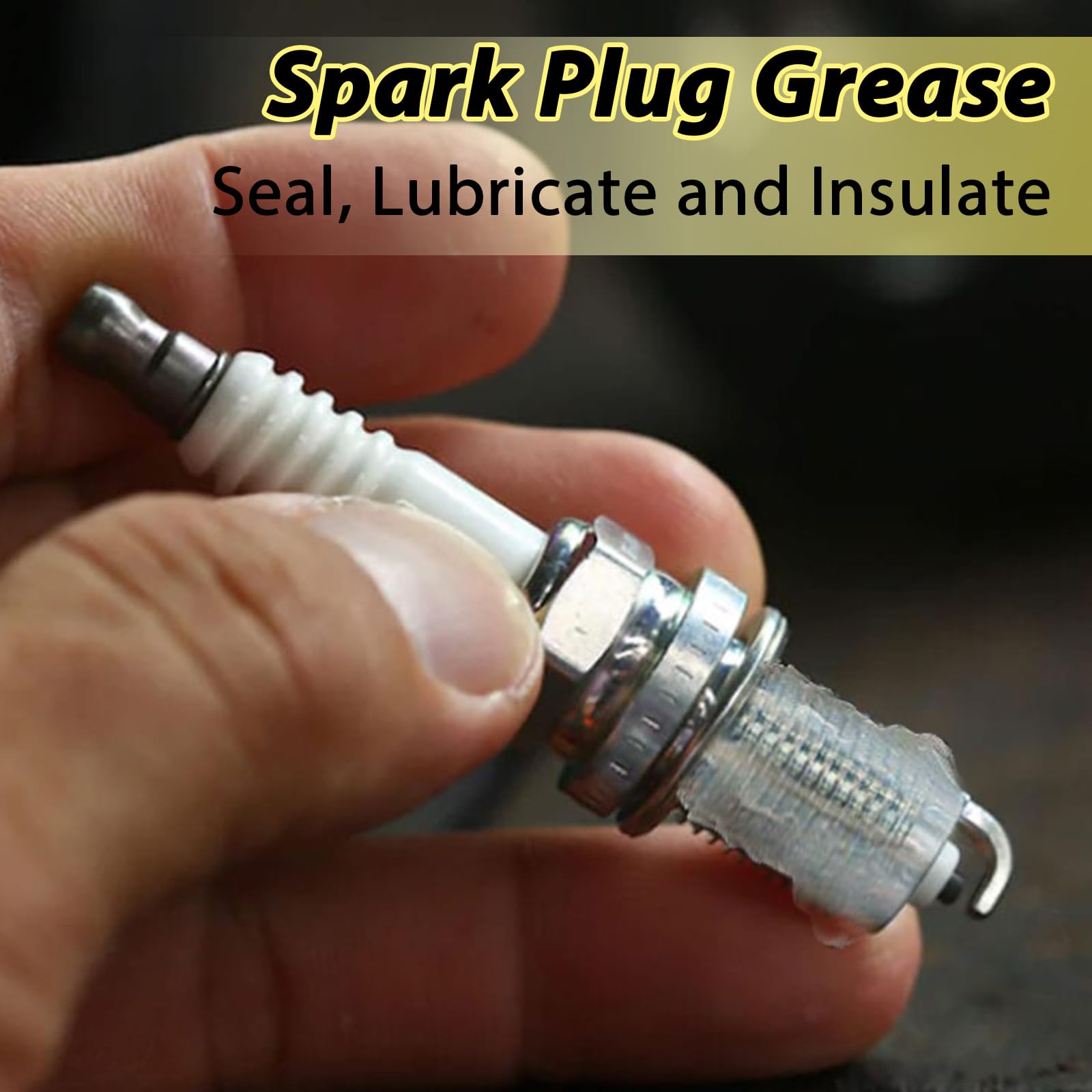 Keze applied to a spark plug boot preventing arcing and corrosion