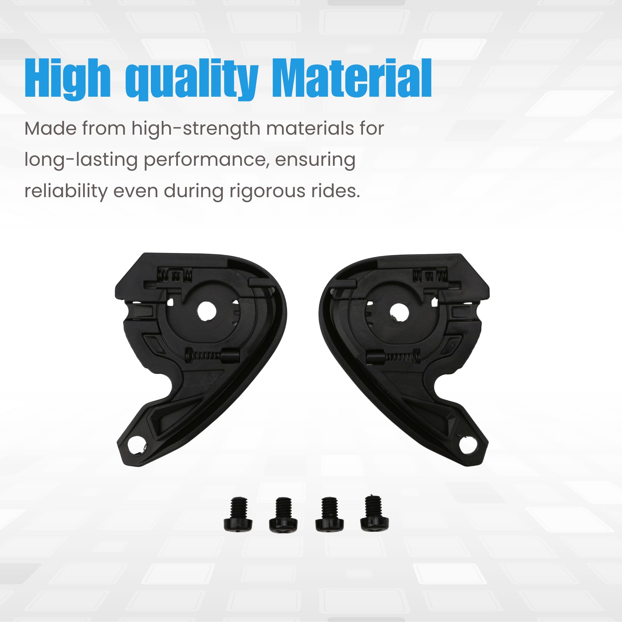 KH866 detail of mounting holes matching OEM spacing for secure fit