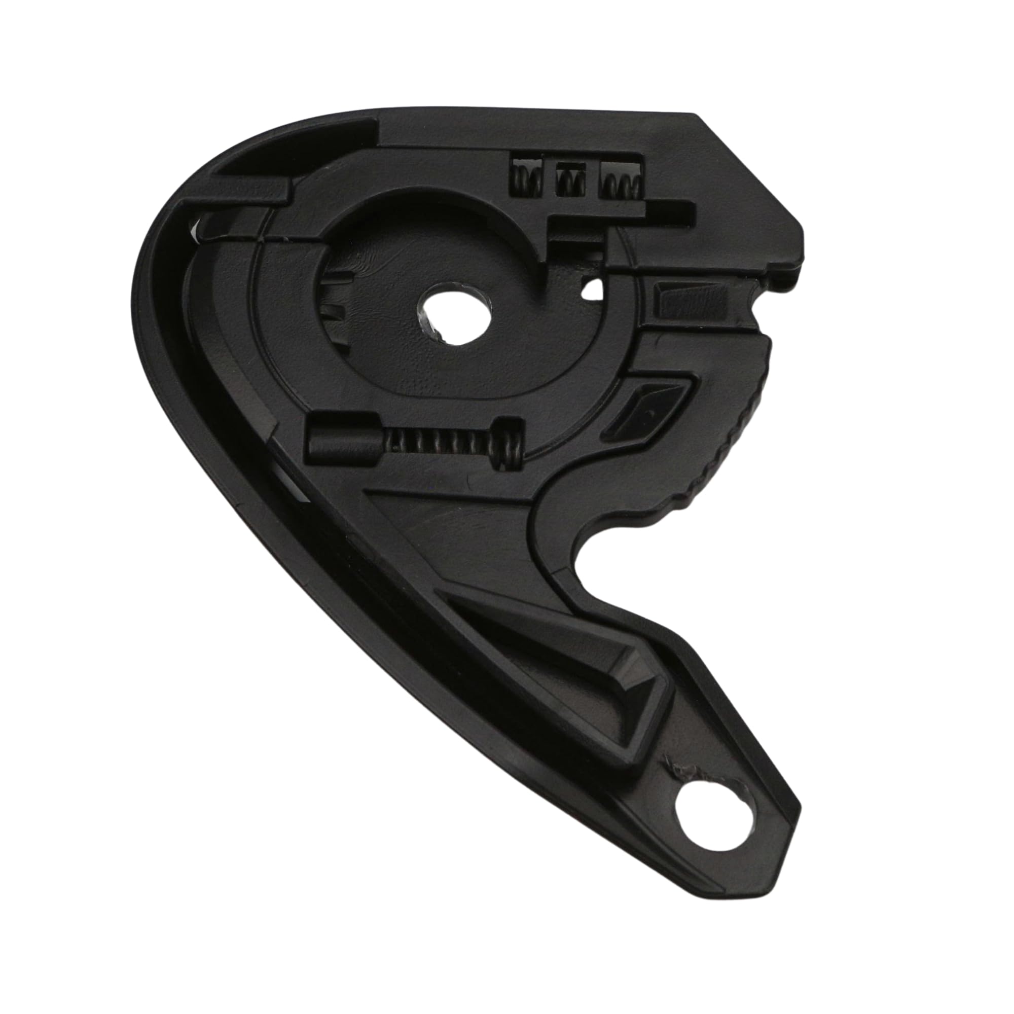 KH866 helmet with repaired visor in use showing improved stability and alignment