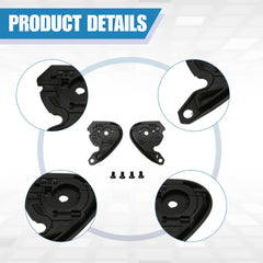 KH866 installed on HJC helmet side demonstrating restored visor function