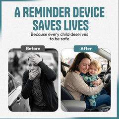 KIDZALERT sensors under two rear seats demonstrating monitoring of multiple seats