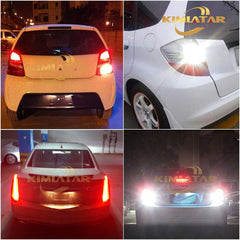 KIMLATAR 3157 bulb demonstrating 360-degree beam for full-angle illumination benefit