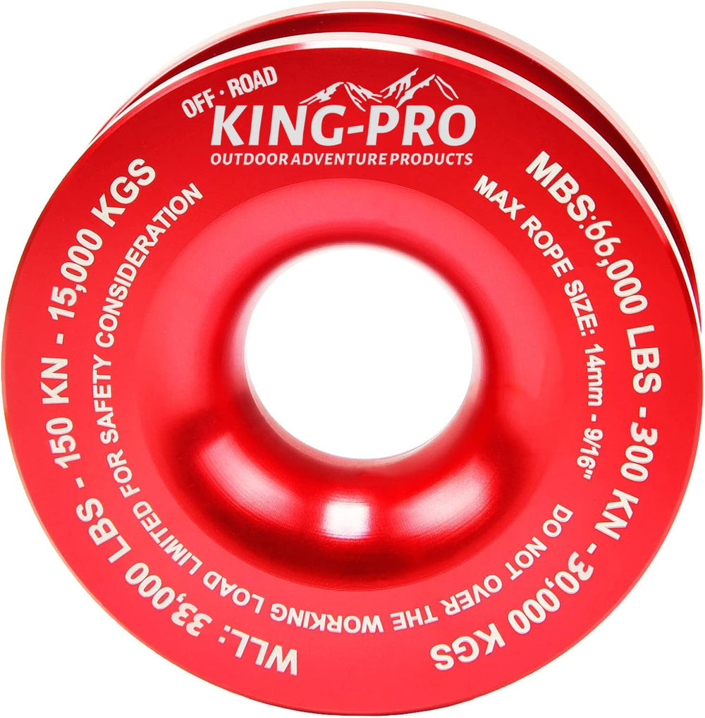 KING-PRO close-up of 7075 aluminum finish highlighting corrosion resistance
