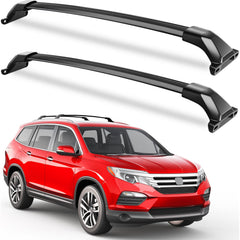 KINGGERI front view on Honda Pilot showing secure vehicle fit and clean profile