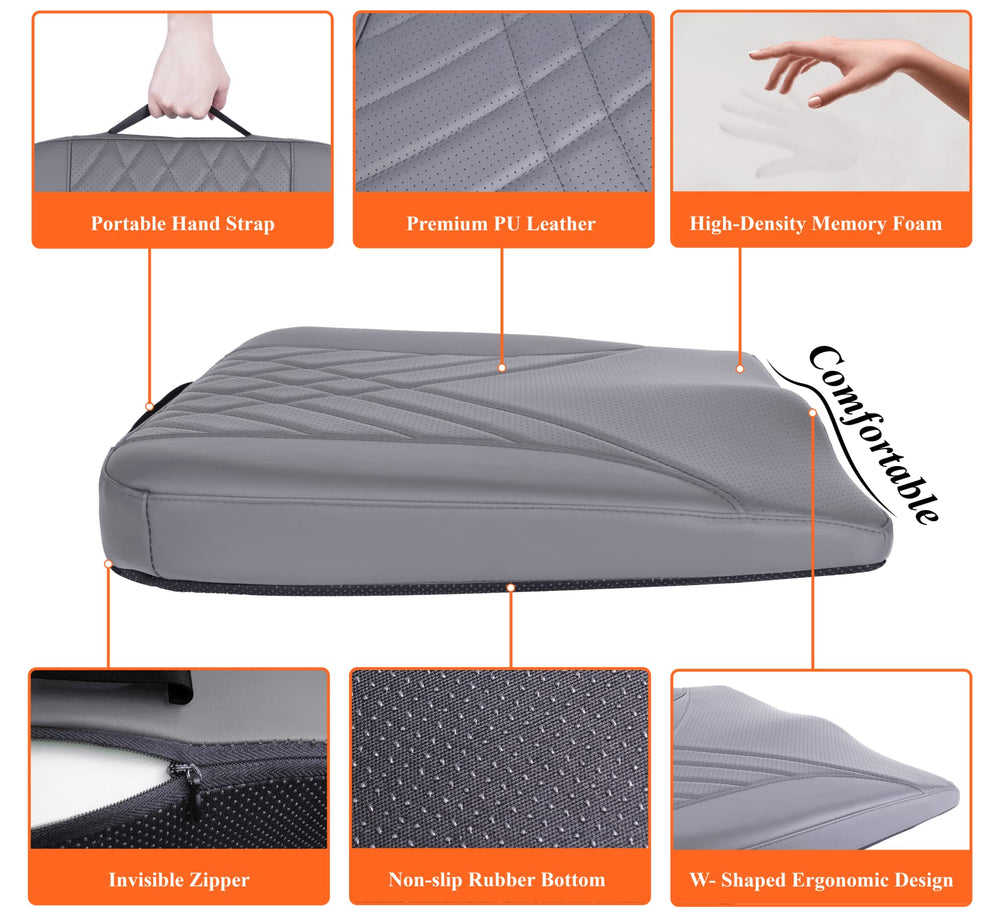 kingphenix cushion placed on office chair offering support for long workdays