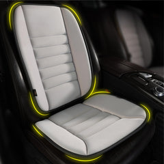 kingphenix front view seat cushion showing ergonomic shape and driving comfort