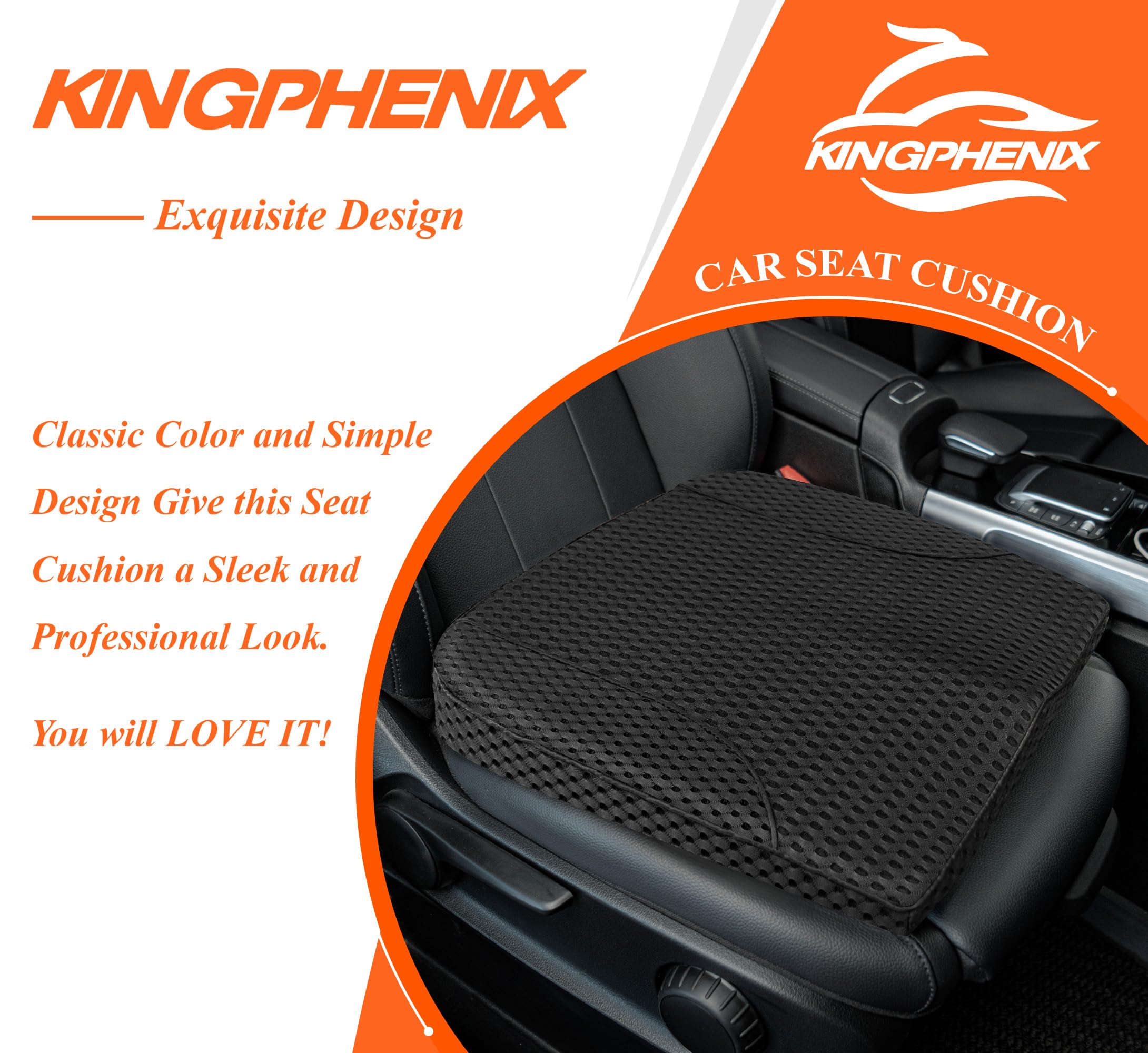 kingphenix in stylish car interior highlighting professional appearance