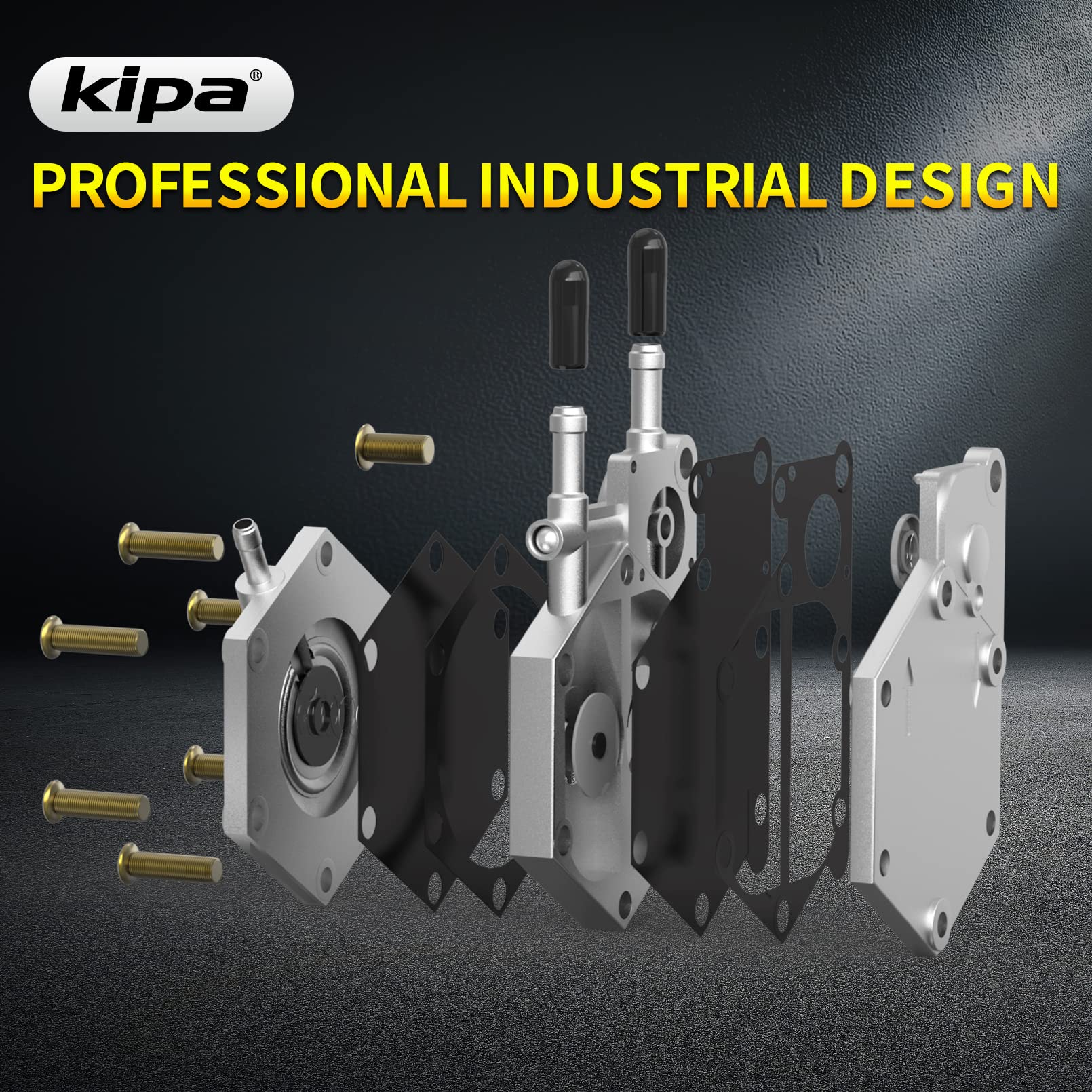 kipa fuel pump side profile highlighting compact shape for easy tank fitment