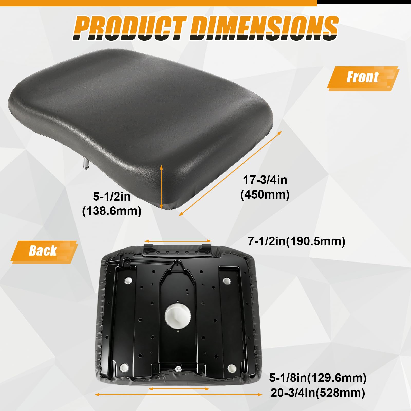 Kistrba product label and part number confirming compatibility with OEM reference