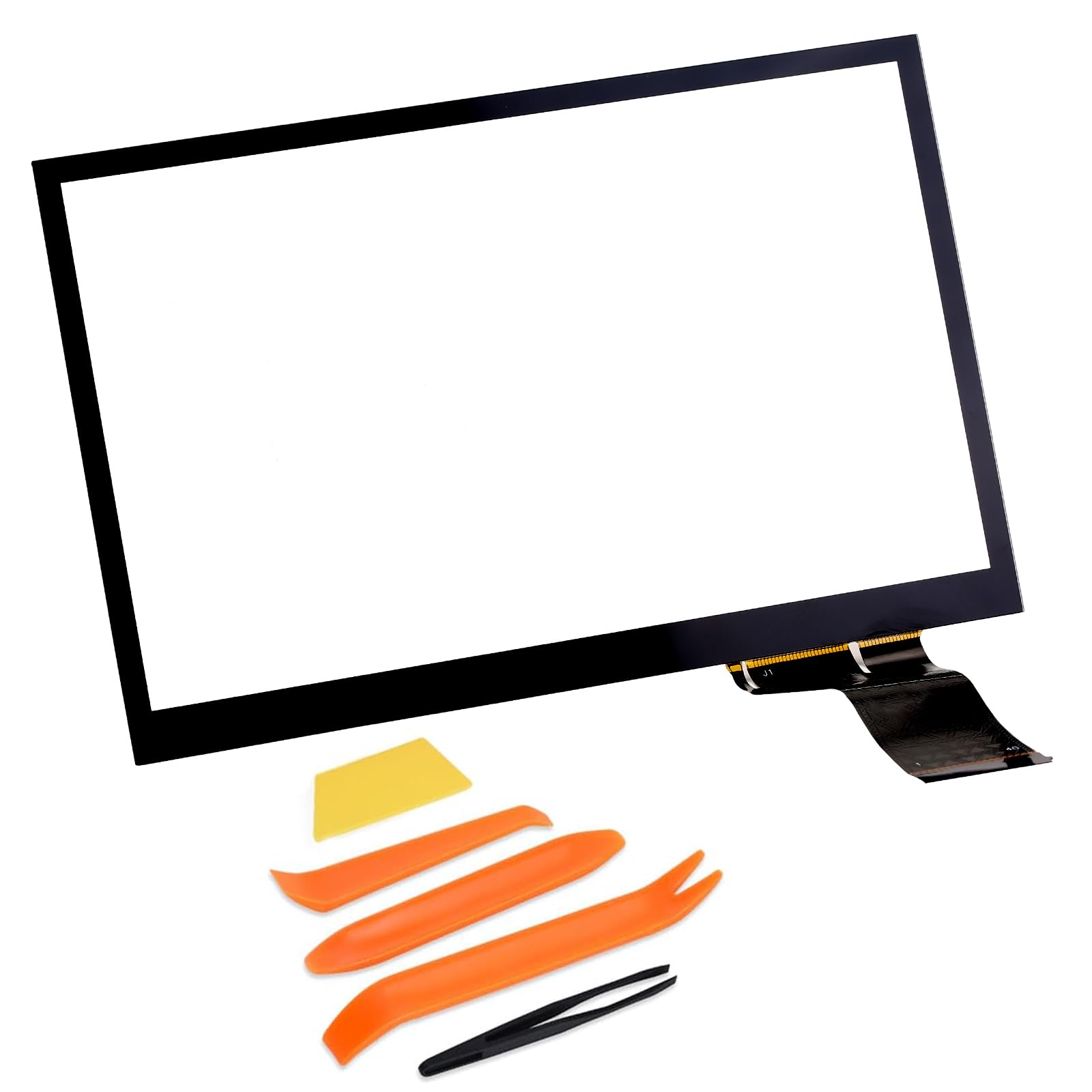 kixfwpy front view packaging showing the 6.5-inch digitizer and box, clear replacement benefit