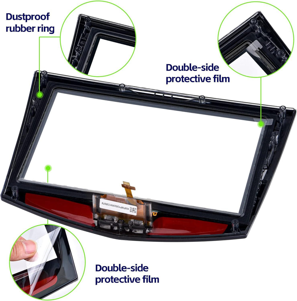 kixfwpy screen frame made from heat-resistant PC material for durability