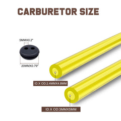 Kizut air filter and primer bulb display ensuring cleaner intake and easier priming