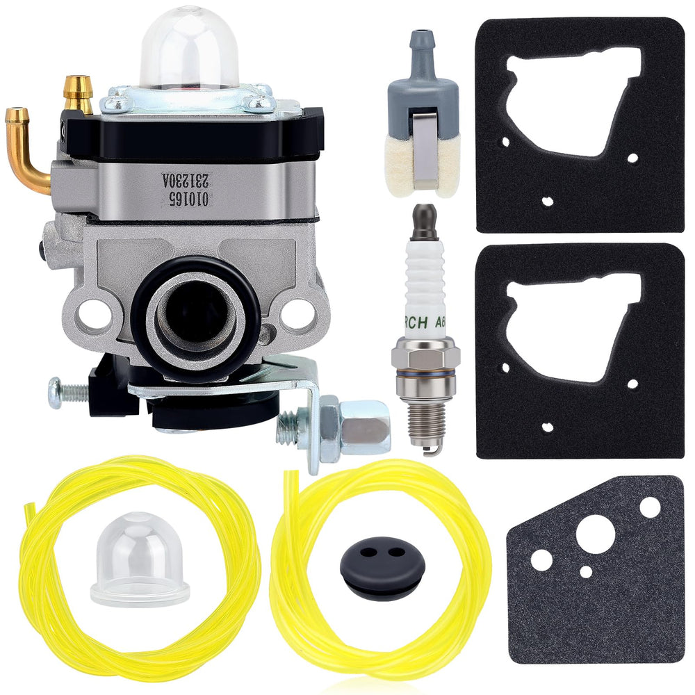 Kizut carburetor front view showing clean replacement and improved starting