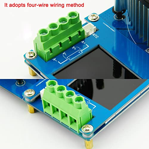KKnoon with NTC temperature sensor attached to monitor battery temperature
