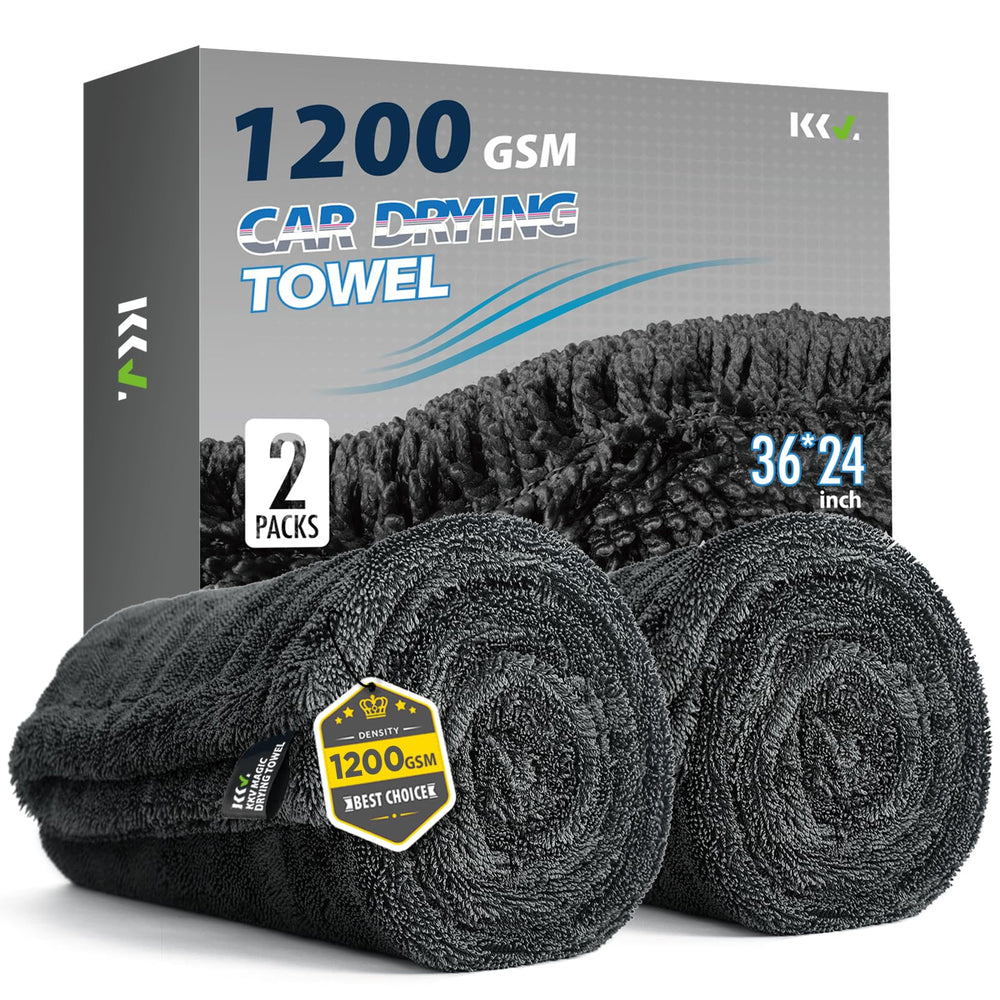 KKV towel flat lay front view showing full 36x24 size and color benefits