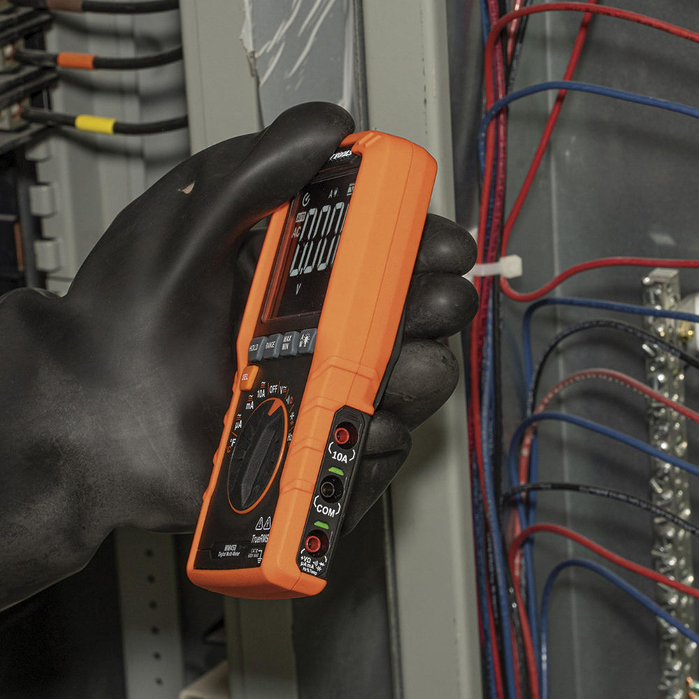 Klein Tools MM450 thermocouple accessory for quick temperature checks