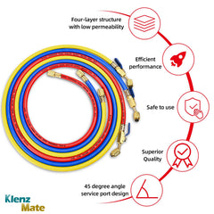 KlenzMate compact ball valve closeup illustrating easy shutoff and improved control