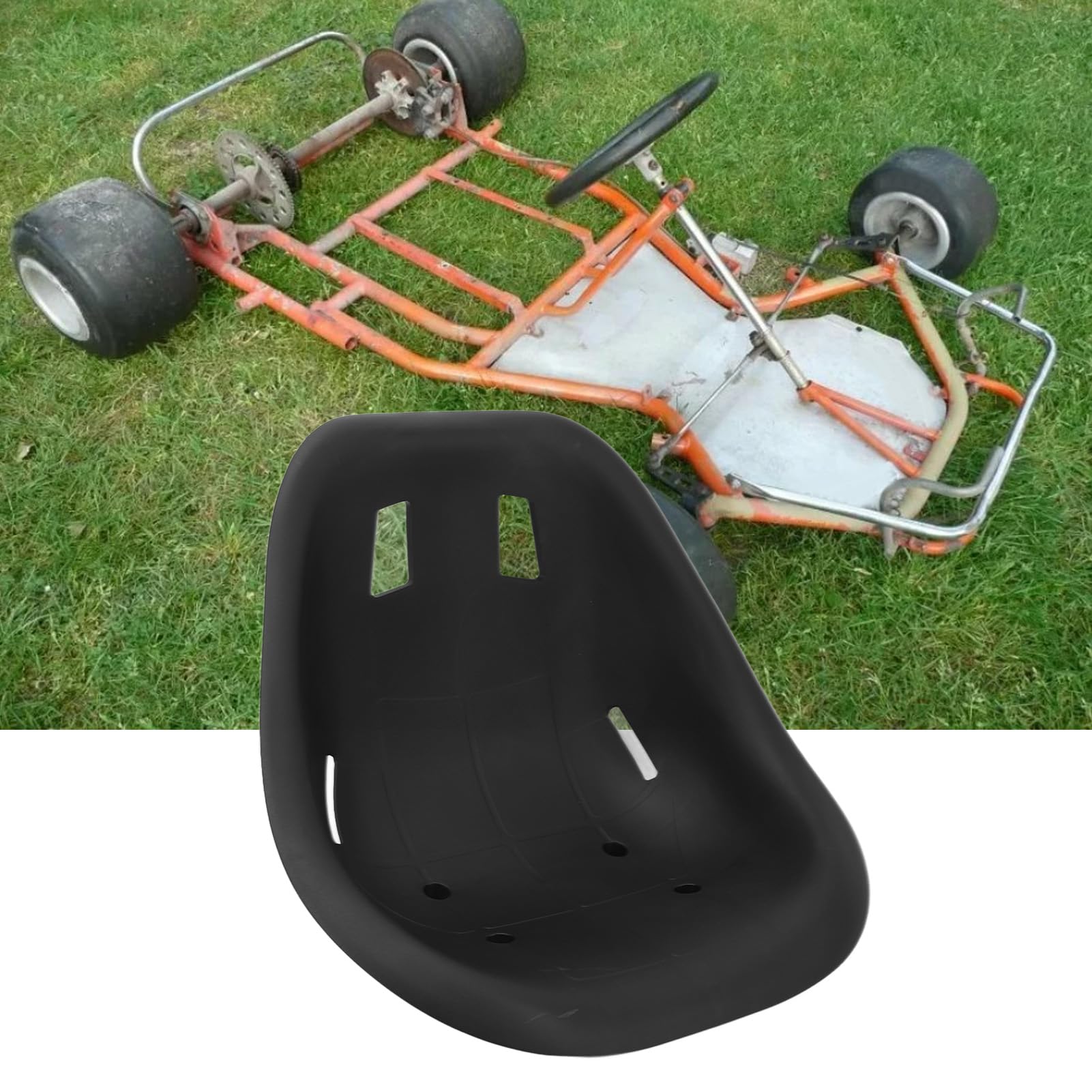 KLLJRFW front view of seat showing ergonomic support and comfort