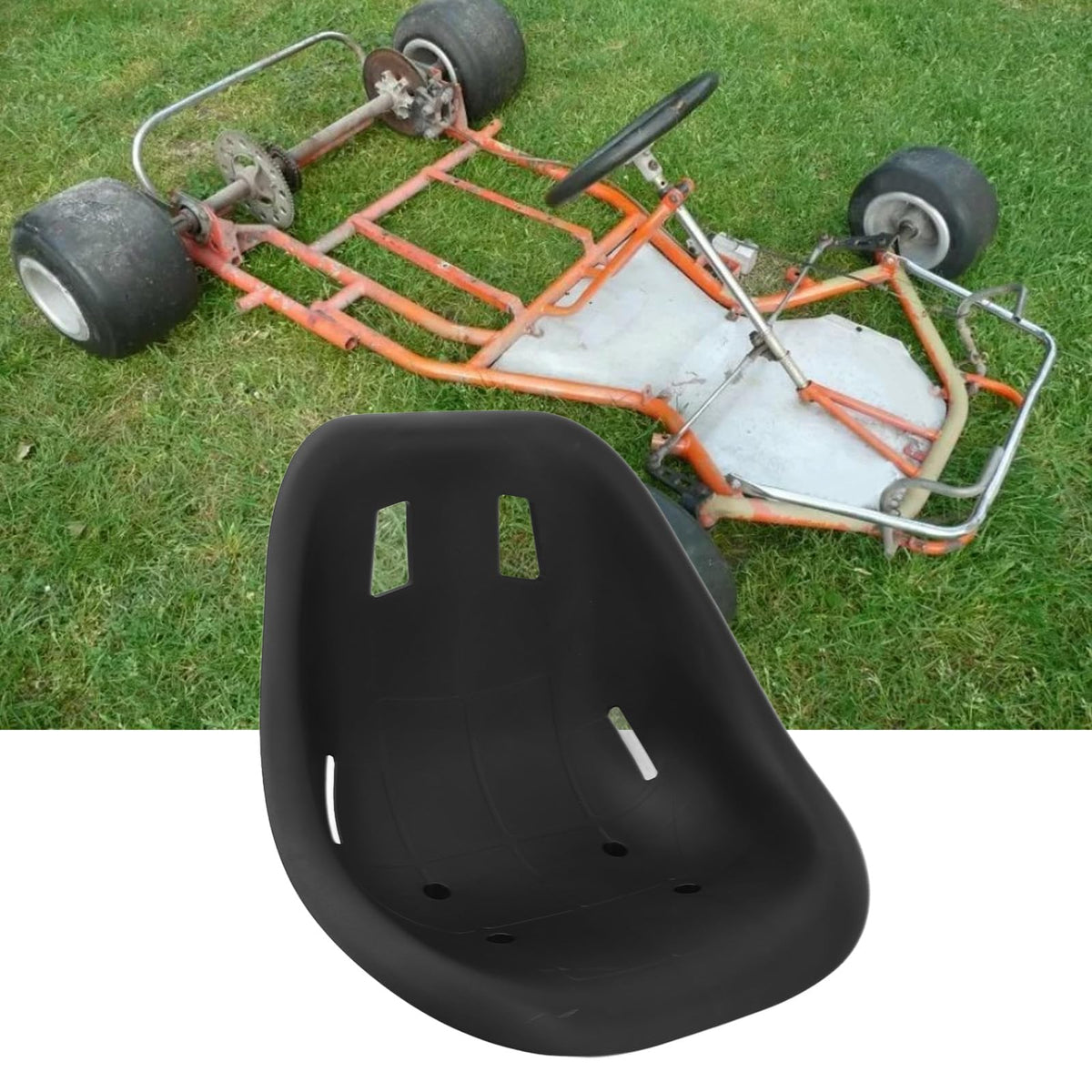 KLLJRFW front view of seat showing ergonomic support and comfort