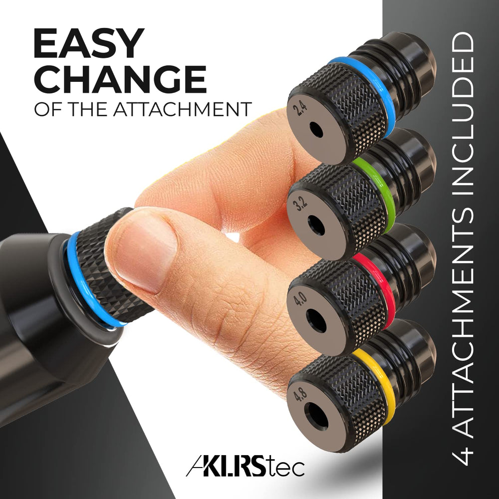 KLRStec rivets and HSS drill bits organized to speed matching and hole prep