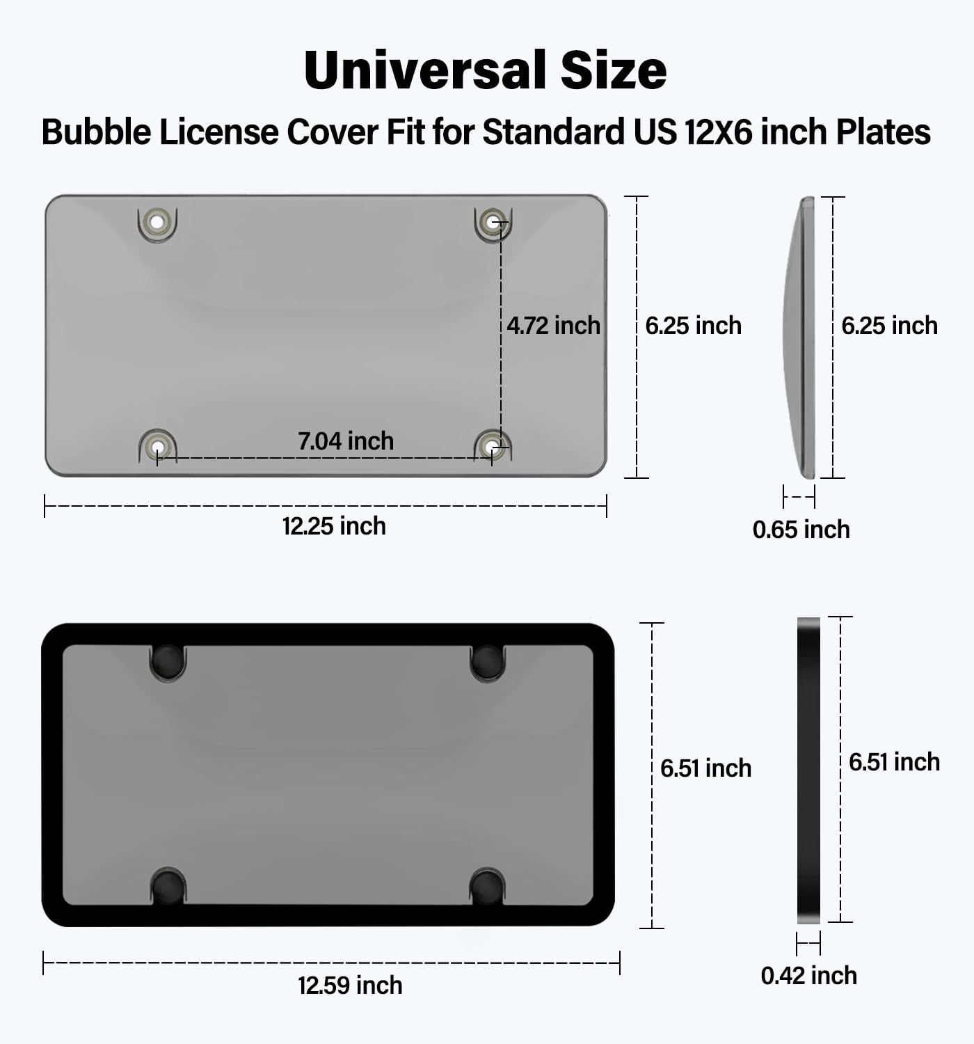 KLSKKJ screws and anti-theft caps kit securing plates against theft