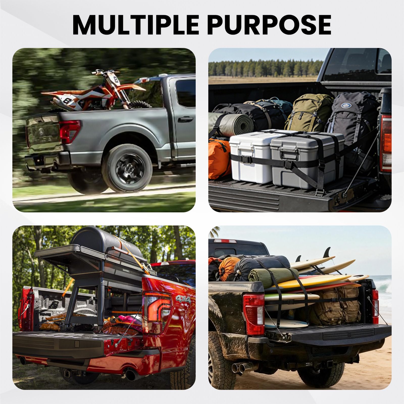Klutchtech lifestyle shot of truck loading cargo showing safer secure transport