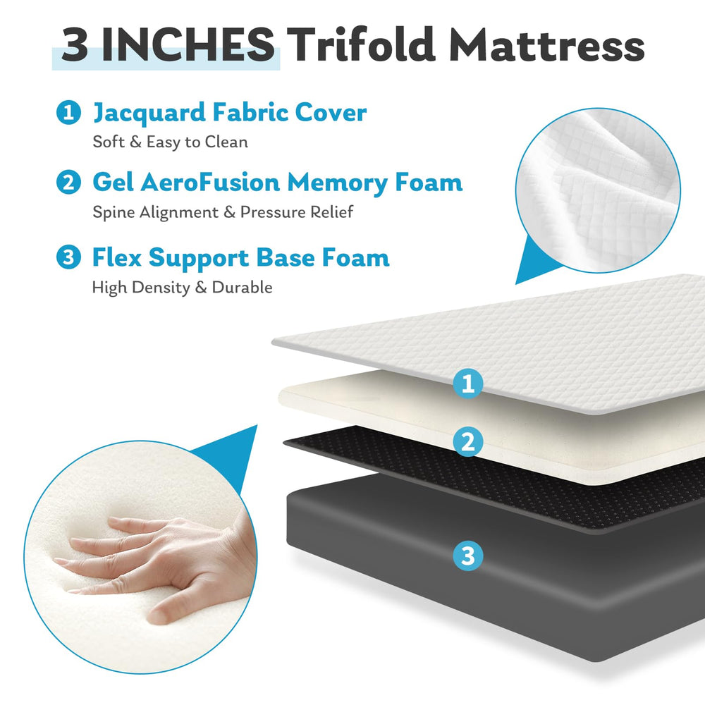KMFurnila zipper cover closeup highlighting removable washable fabric for hygiene