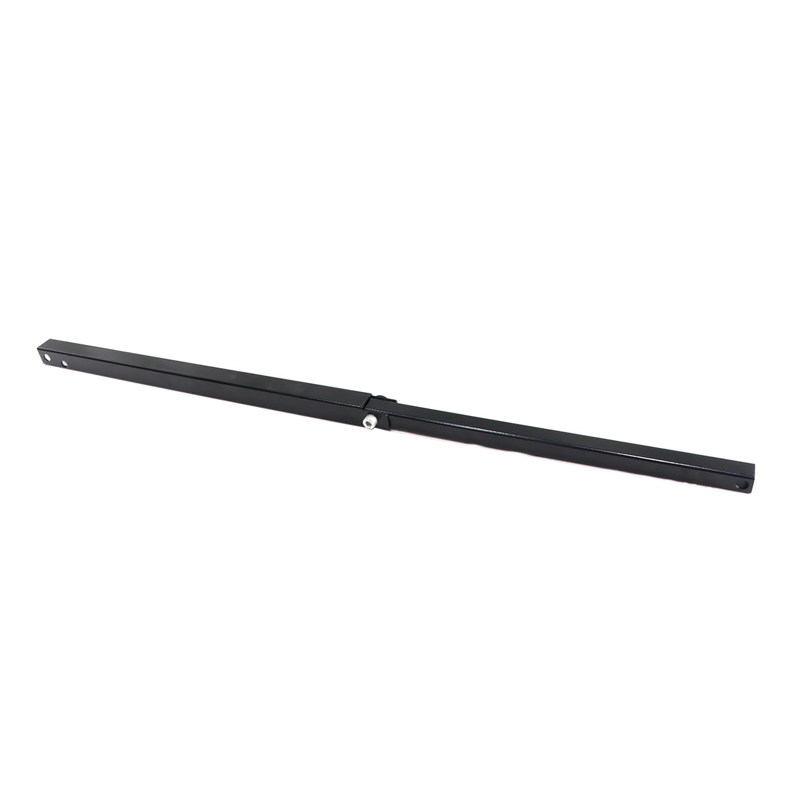 KMTOSA pitch arm beside tape measure showing 31.5-inch length for compatibility