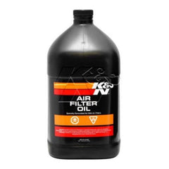 K&N front view 1-gallon container showing label and capacity for easy identification and storage