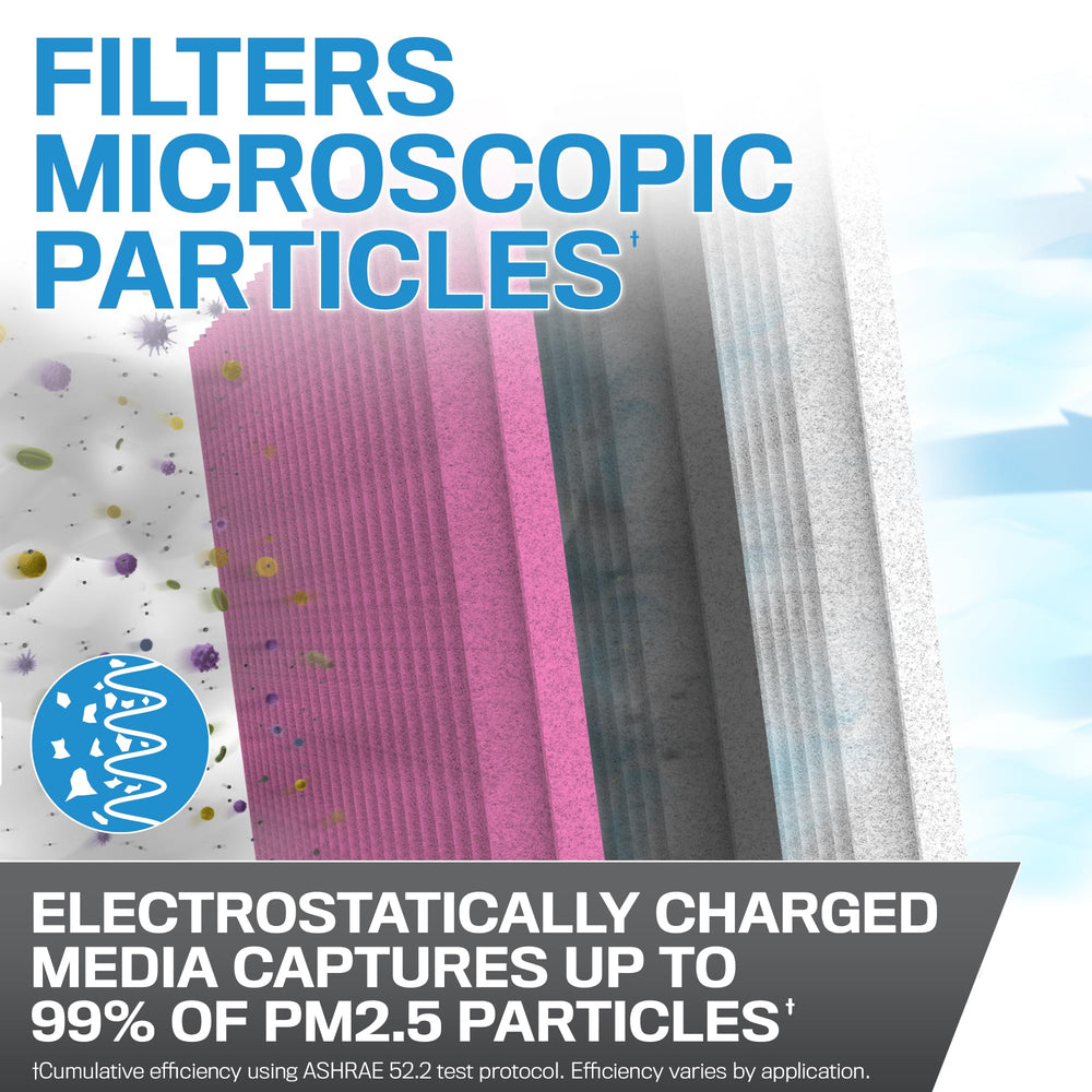 K&N close-up of filter media showing fiber texture and efficient particle capture