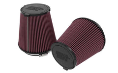 K&N E-0630 front view showing filter shape and fit, enhancing airflow