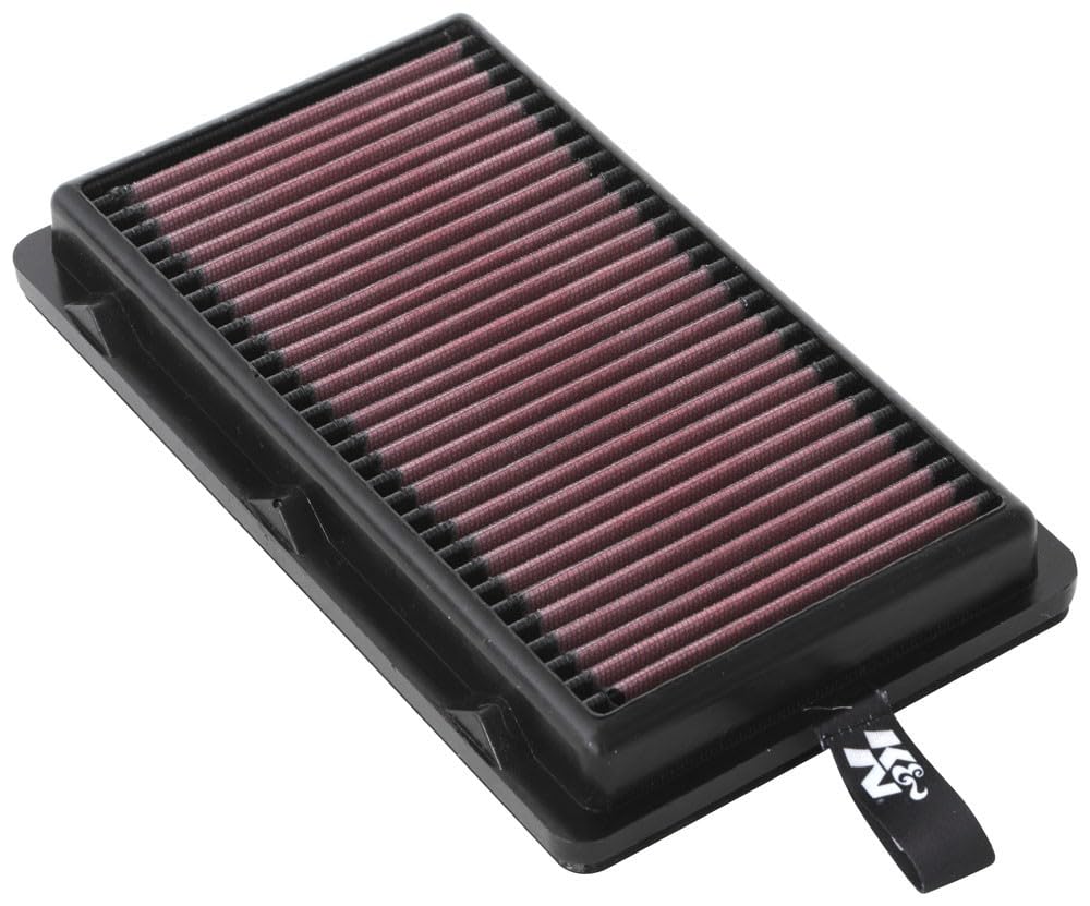 K&N side profile showing seal and frame for reliable engine protection