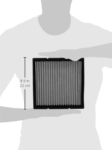 K&N cabin filter installed in airbox improving HVAC airflow