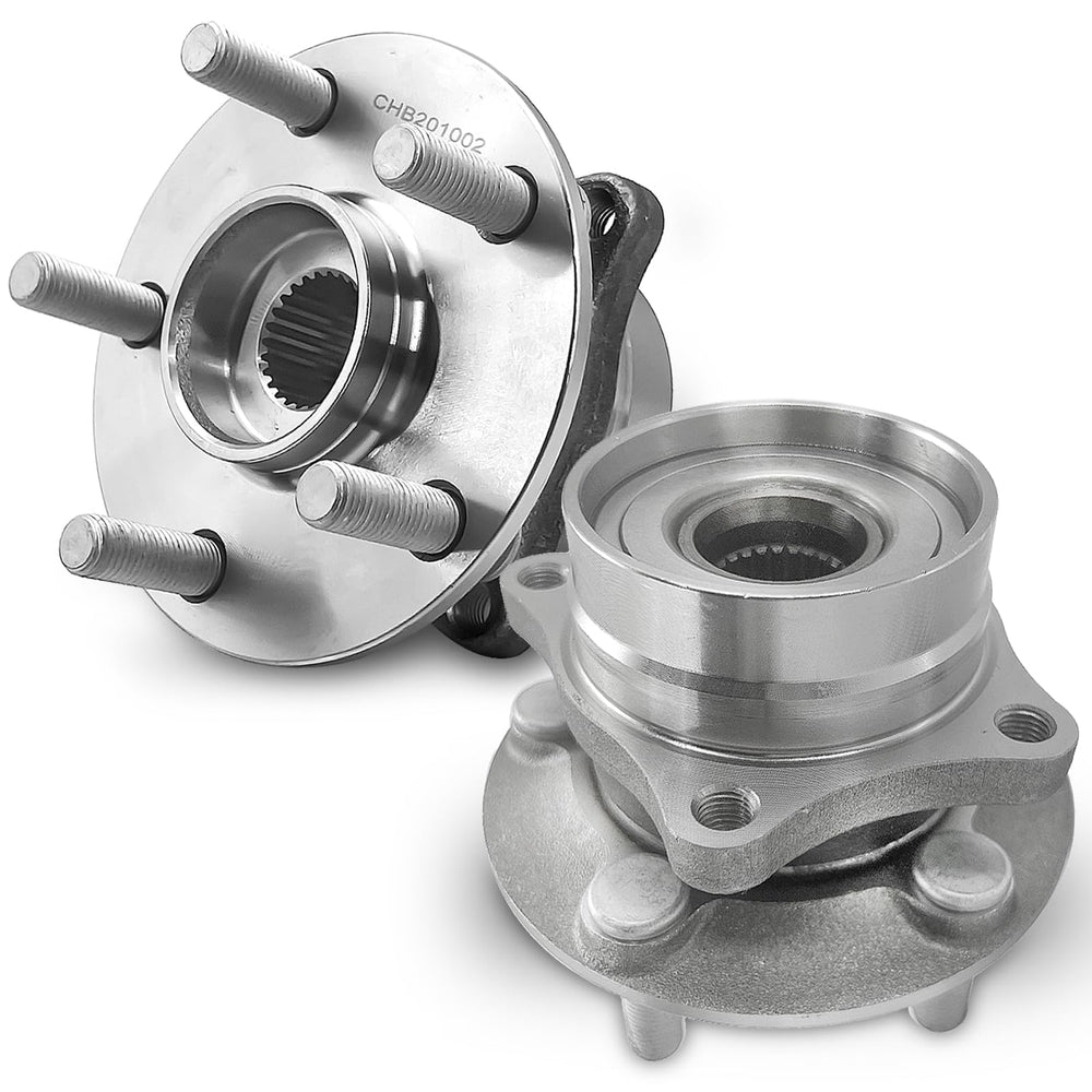 KNOLET front hub assembly front view showing fit and finish for quick replacement
