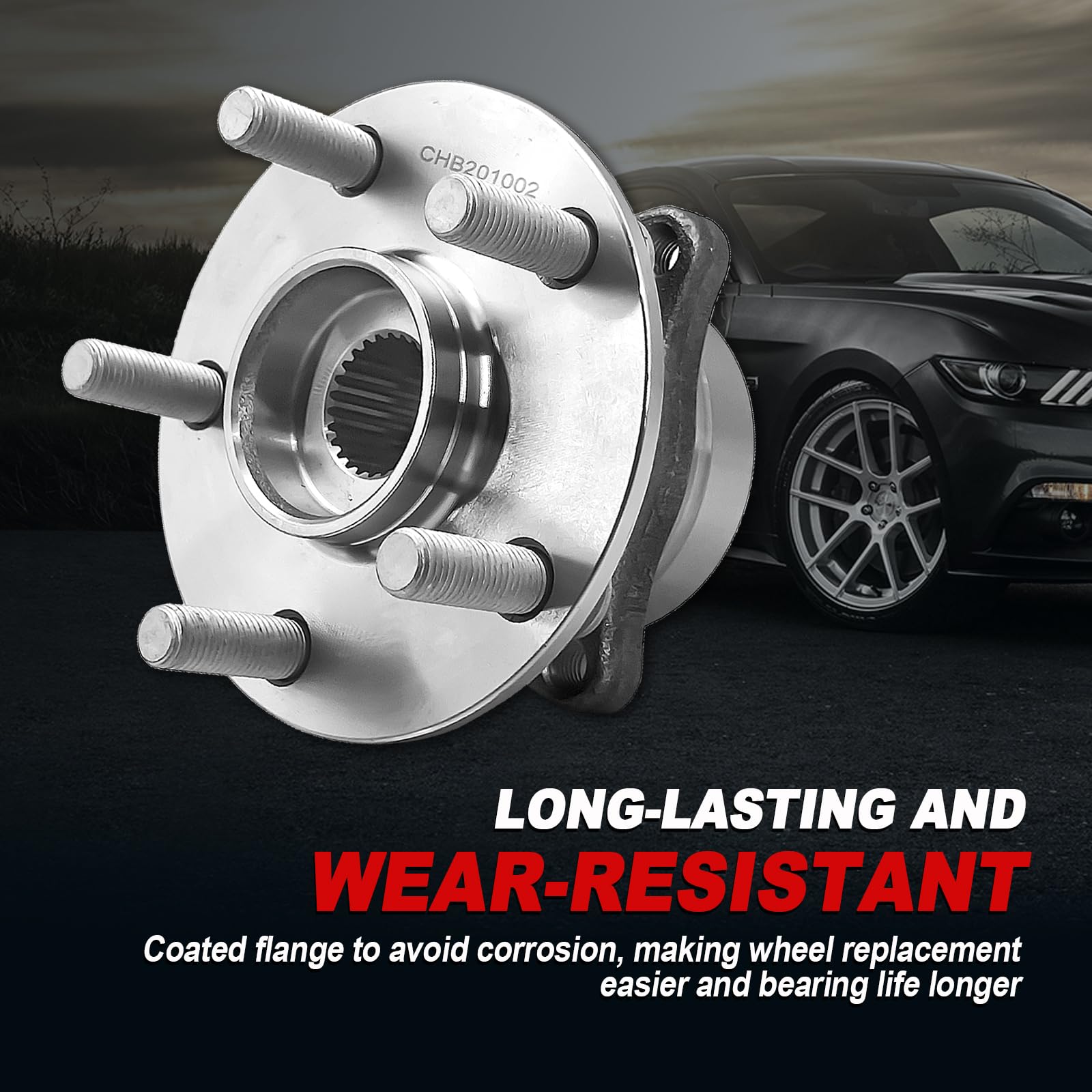 KNOLET hub installed on Prius front wheel demonstrating restored wheel rotation