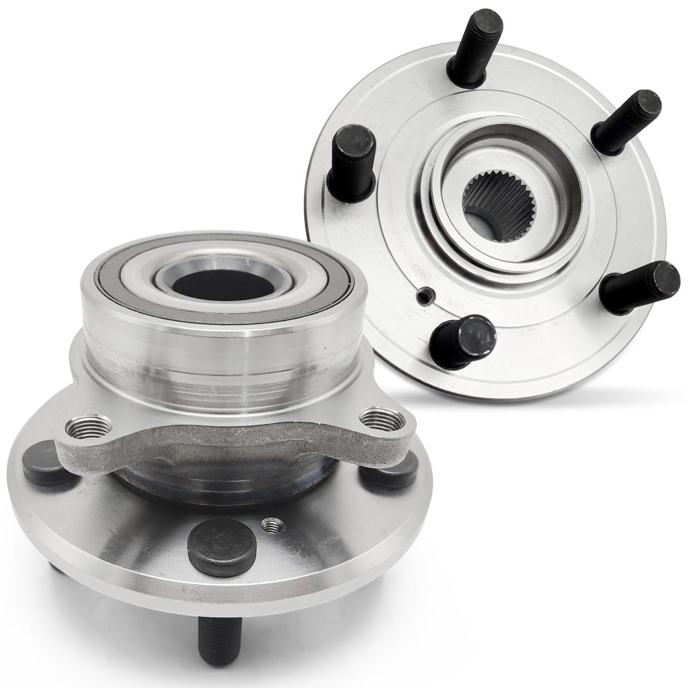 KNOLET front hub assembly front view showing fitment and durability benefit