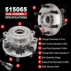 KNOLET ABS sensor connection detail, ensures accurate anti-lock braking feedback