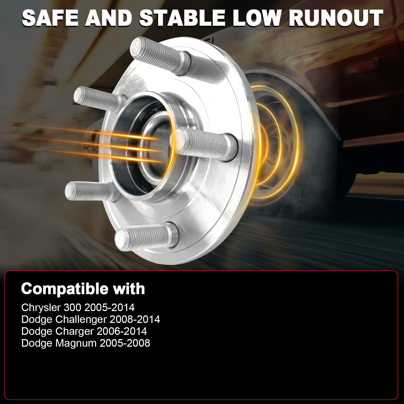 KNOLET close-up of bearing face highlighting precision surfaces for smoother rotation