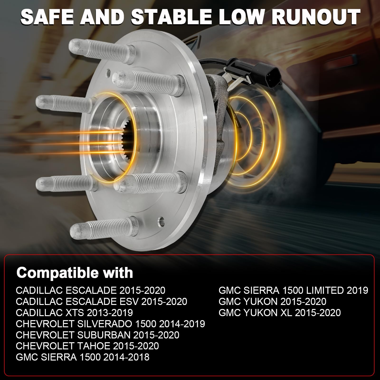 KNOLET close-up of bearing surface highlighting precision and reduced vibration