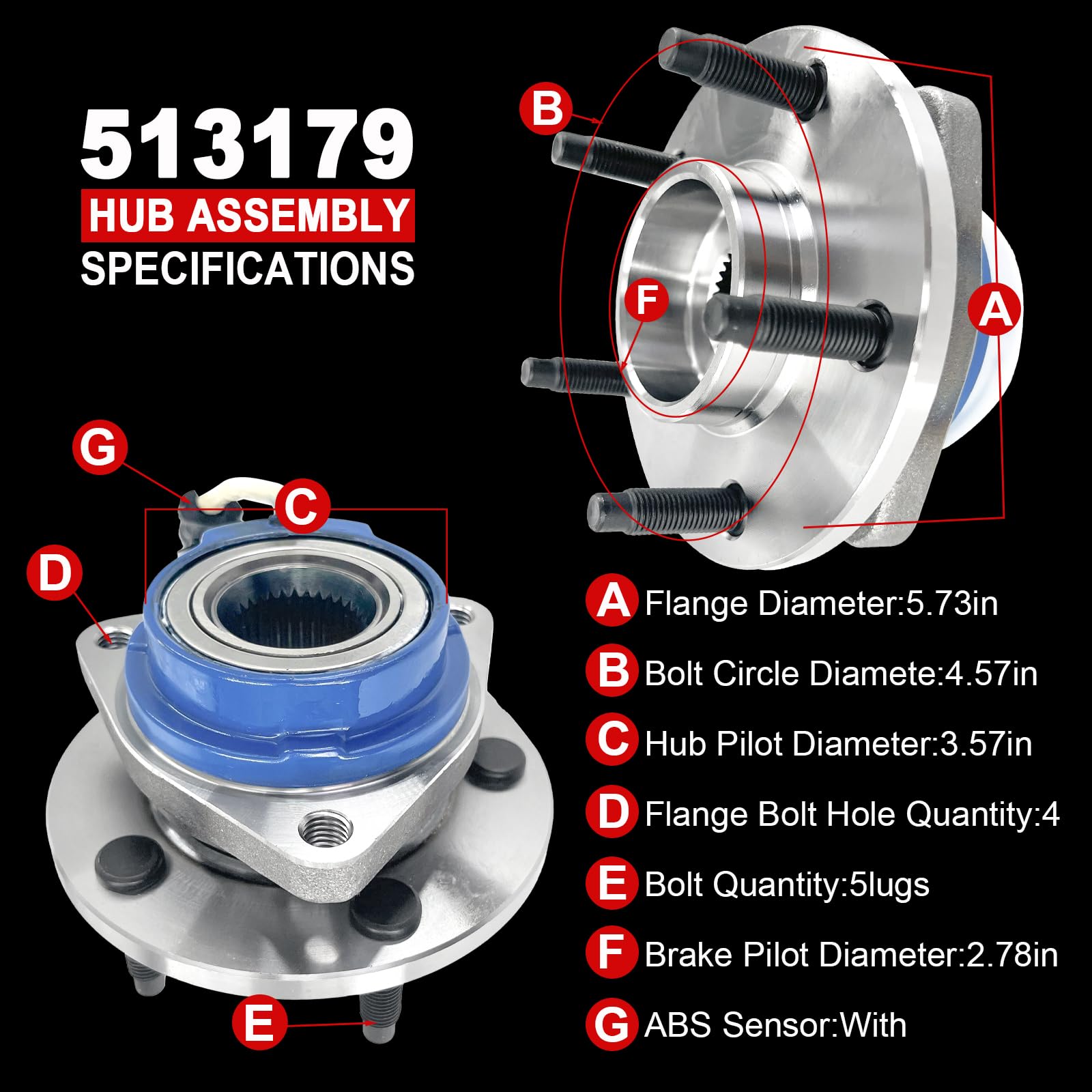 KNOLET hub mounted on vehicle front axle demonstrating restored handling and reduced vibration